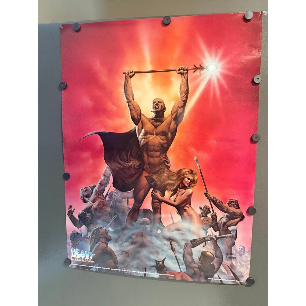 Heavy Metal The Movie -1981 Richard Corben 24x18 Poster *Read*